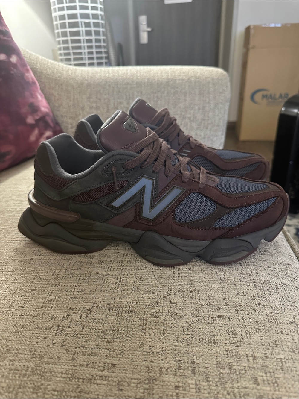 New Balance 9060 Truffle Size 12